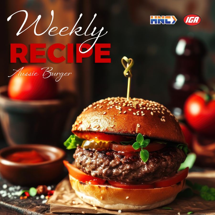 Weekly Recipe: Aussie Burger