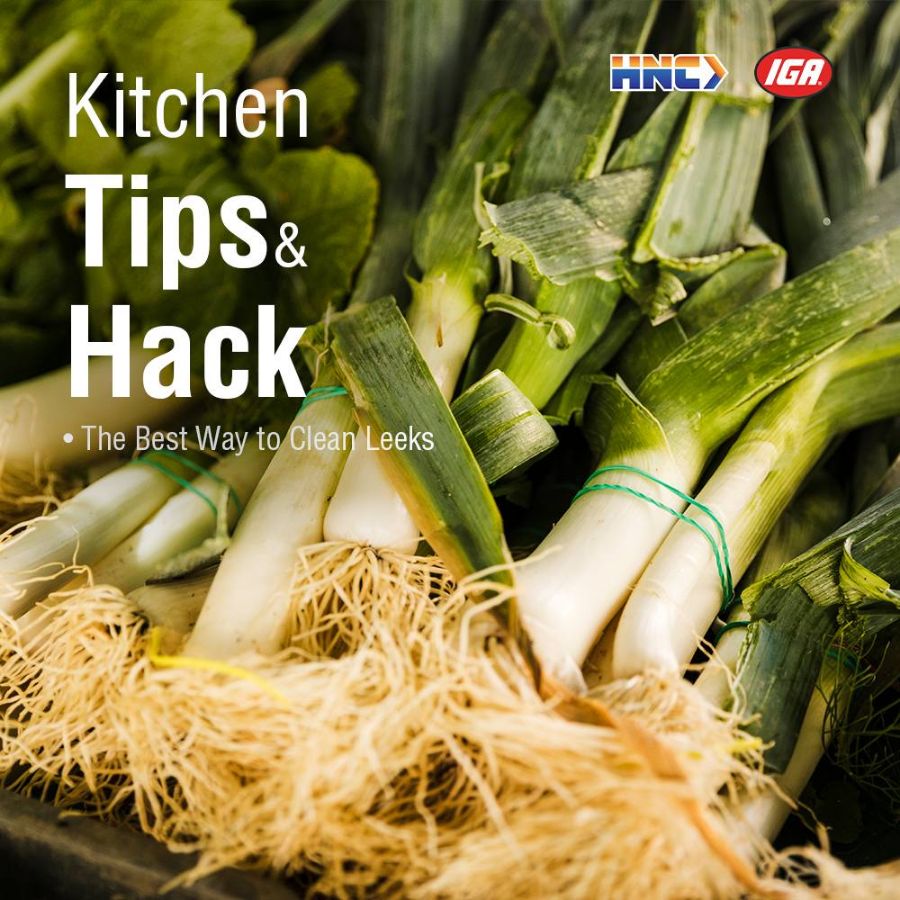 Kitchen Tips & Hacks: The Best Way to Clean Leeks