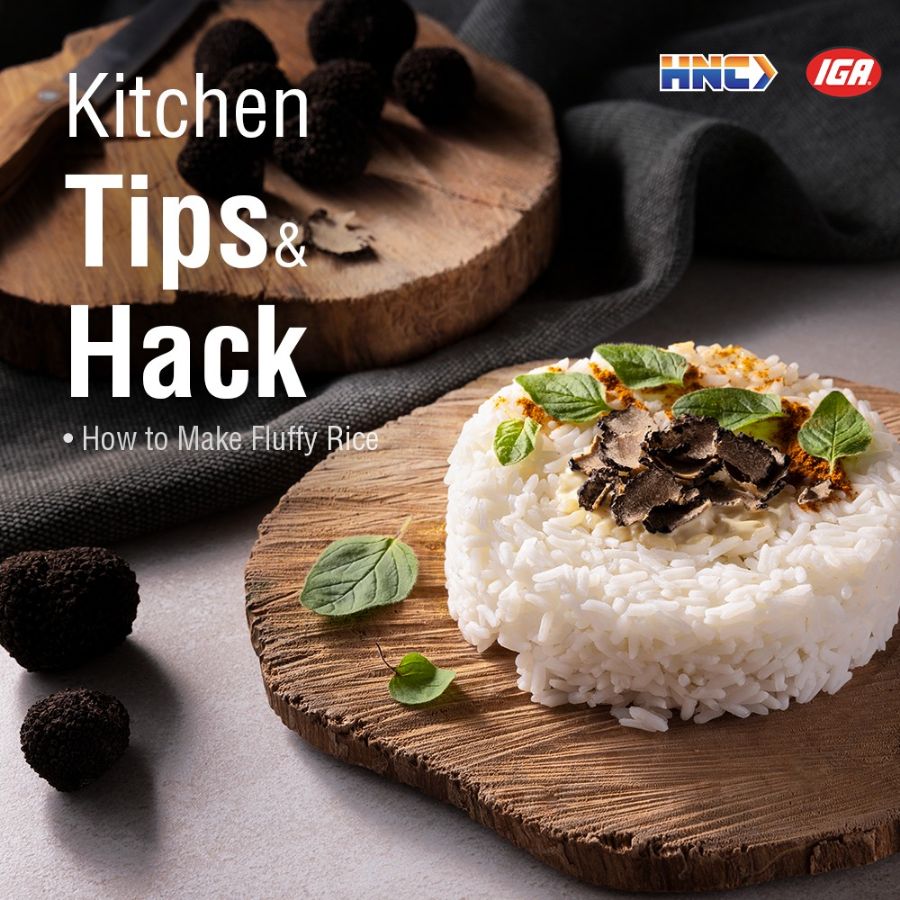 Kitchen Tips & Hacks: How to Make Fluffy Rice