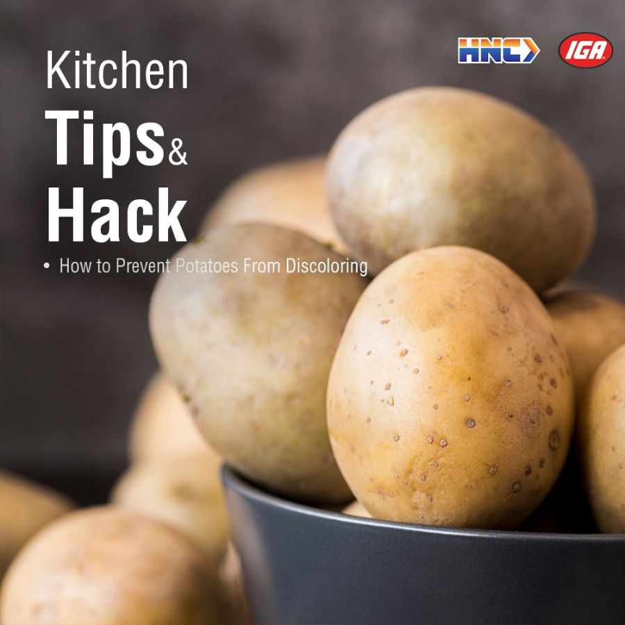 Kitchen Tips & Hacks: How to Prevent Potatoes From Discoloring