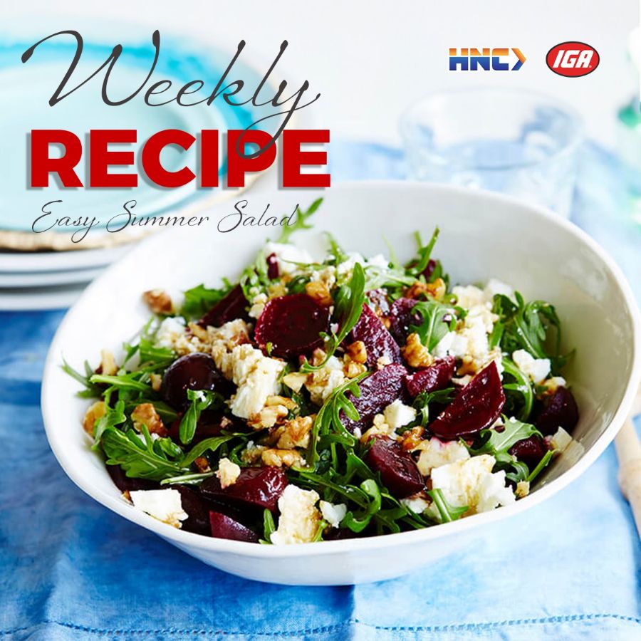 Weekly Recipe: Easy Summer Salad