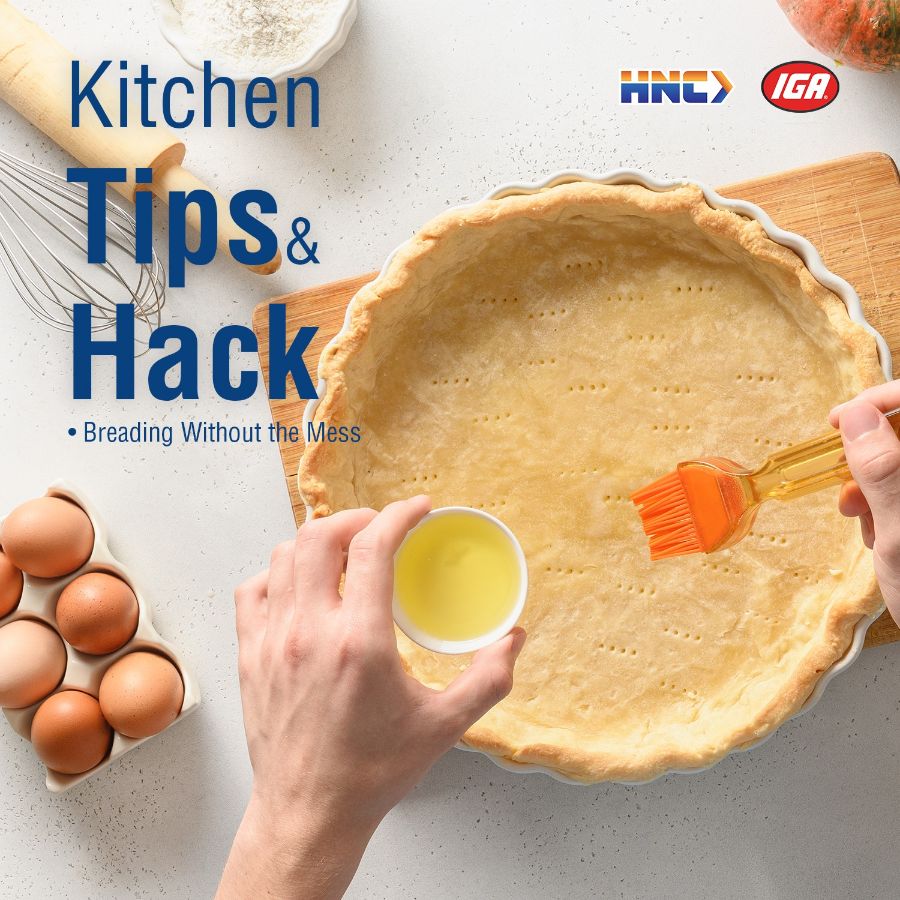 Kitchen Tips & Hacks: Breading Without the Mess