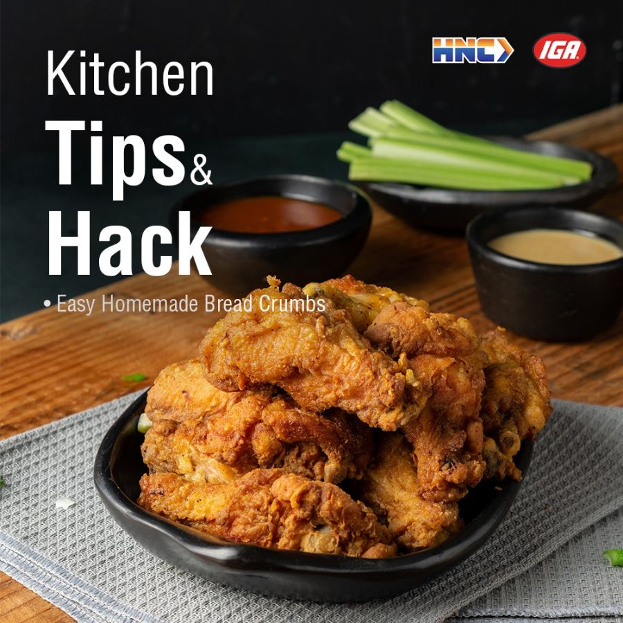 Kitchen Tips & Hacks: Easy Homemade Bread Crumbs