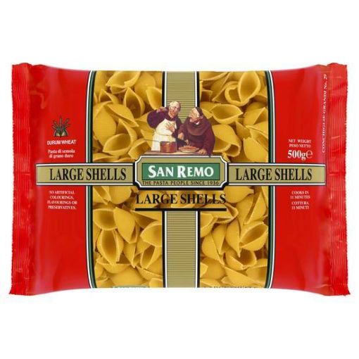 Picture of San Remo Shells Large Pasta No 29 500G