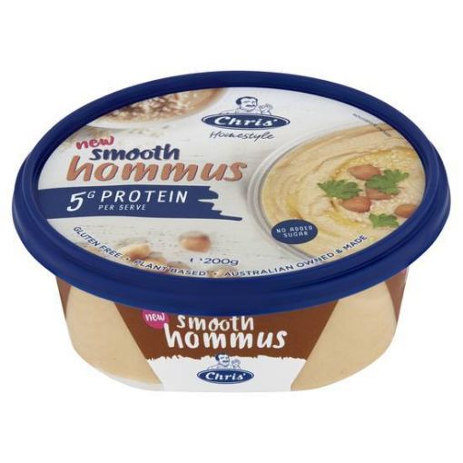 Picture of Chris' Dips Traditional Hommus 200G