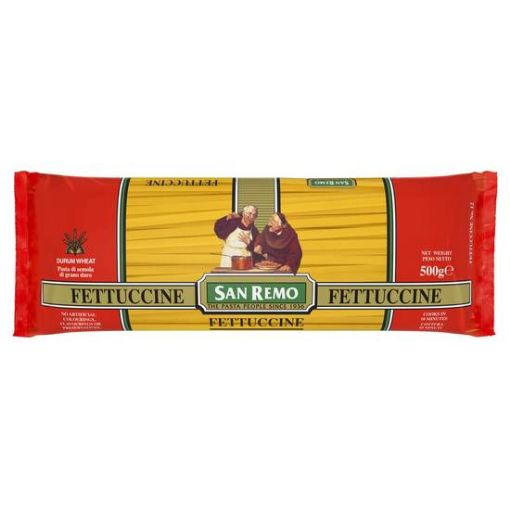 Picture of San Remo Fettuccine Plain 500Gm