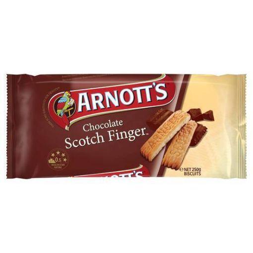 Picture of Arnotts Chocolate Scotch Fingers 250Gm