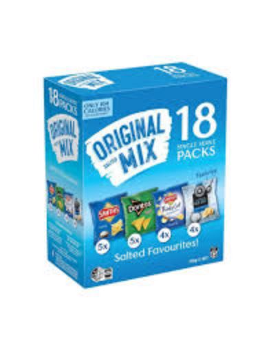 Picture of Smiths Original Bar Mix 18Pk 346Gm