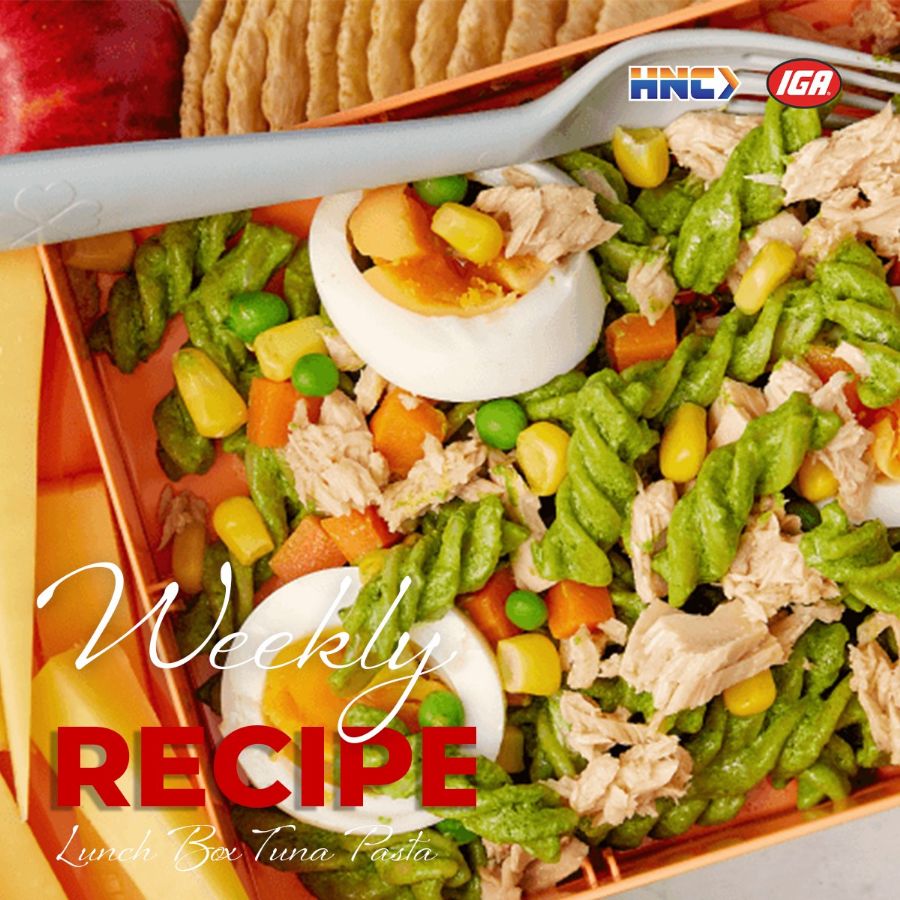 Weekly Recipe: Lunch Box Tuna Pasta