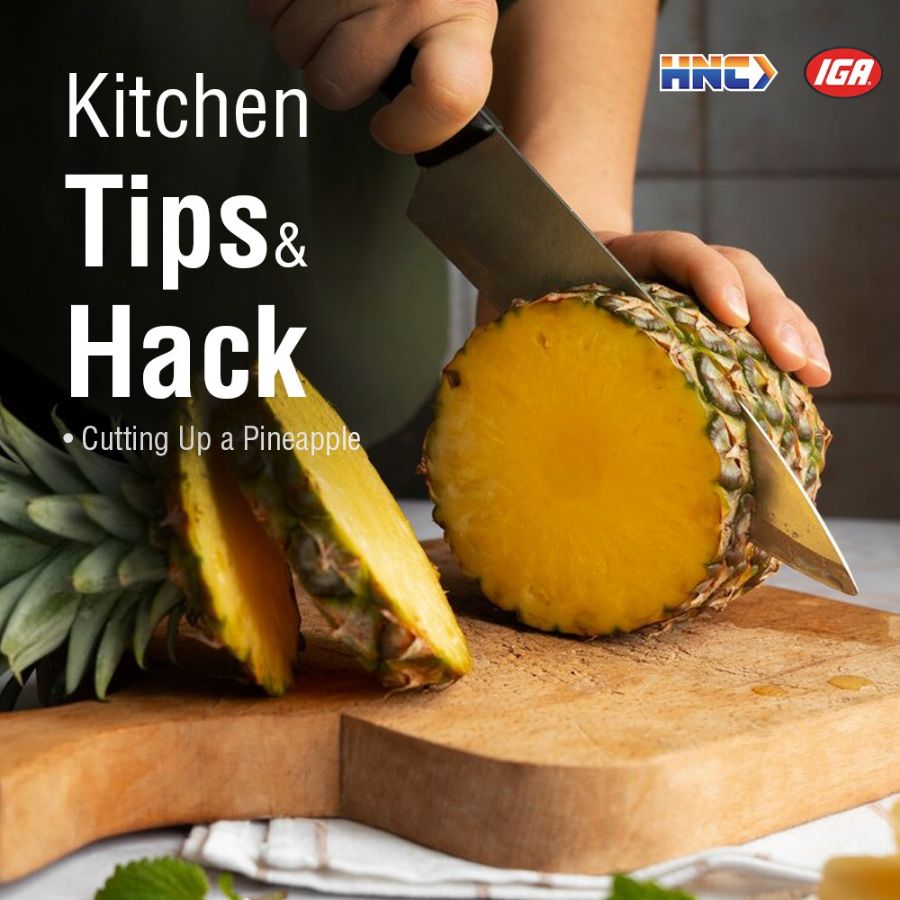 Kitchen Tips & Hacks: Cutting Up a Pineapple Like a Pro