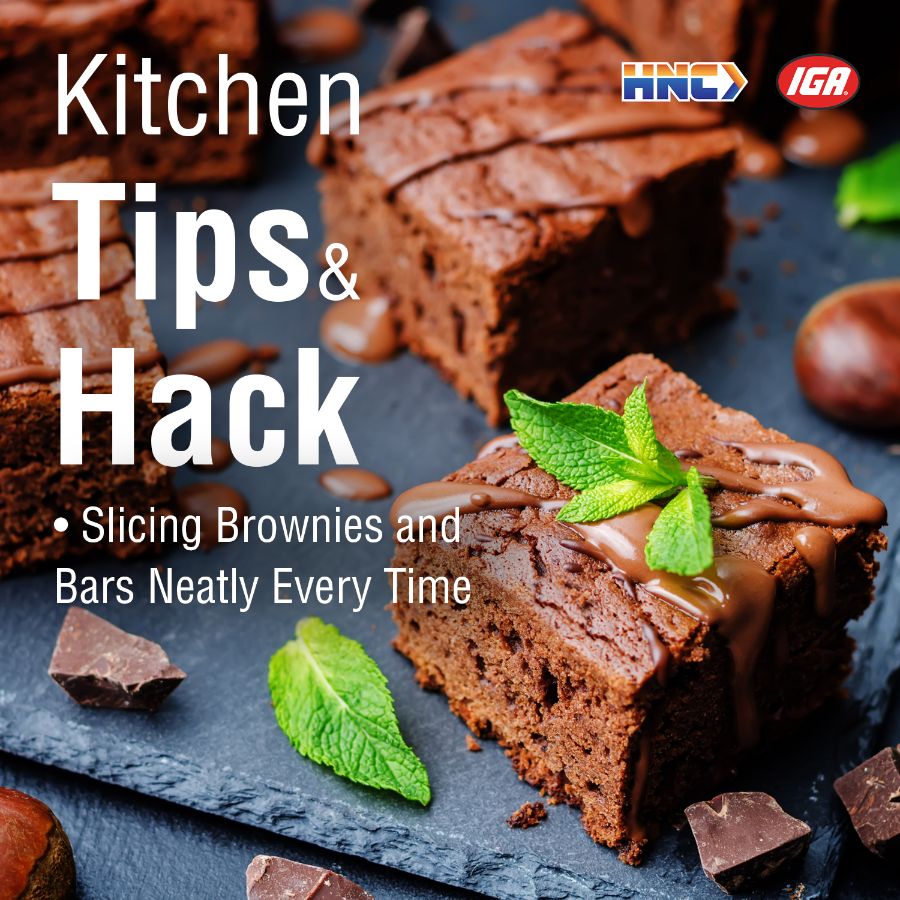 Kitchen Tips & Hacks: How to Slice Brownies and Bars Neatly Every Time