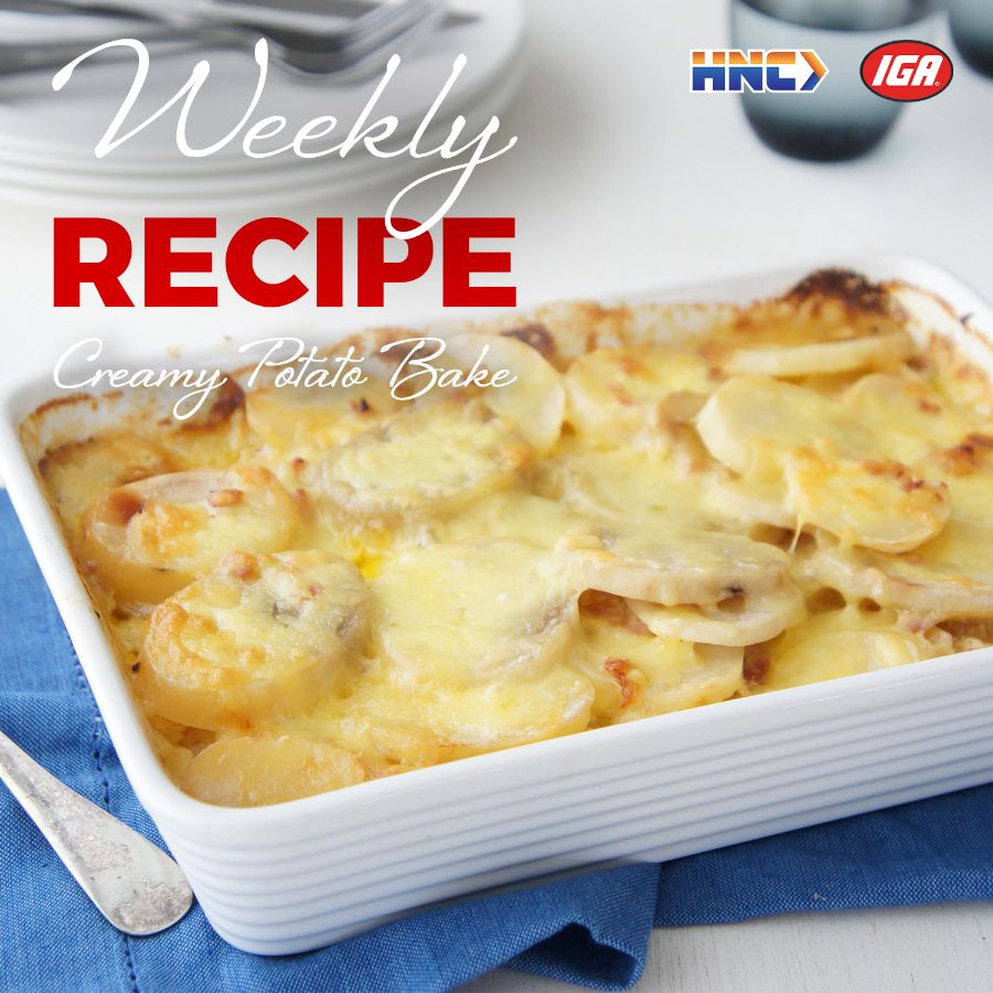 Weekly Recipe: Creamy Potato Bake