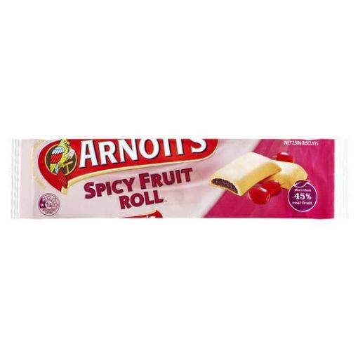 Picture of Arnotts Spicy Fruit Roll 250Gm