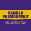 Picture of Cadbury Vanilla Passionfruit Slice Chocolate Block 180G
