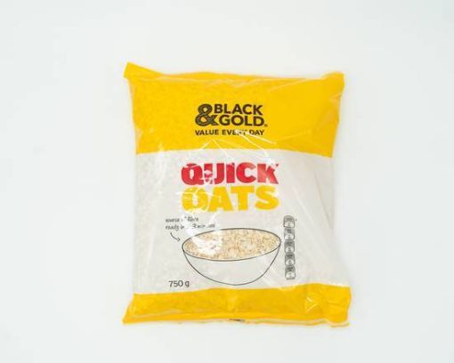 Picture of Black & Gold Oats Quick 750Gm