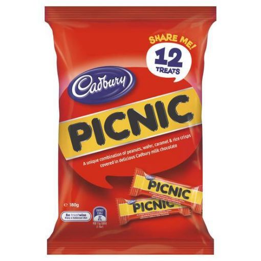 Picture of Cadbury Picnic Sharepack (12 Pack) 180G