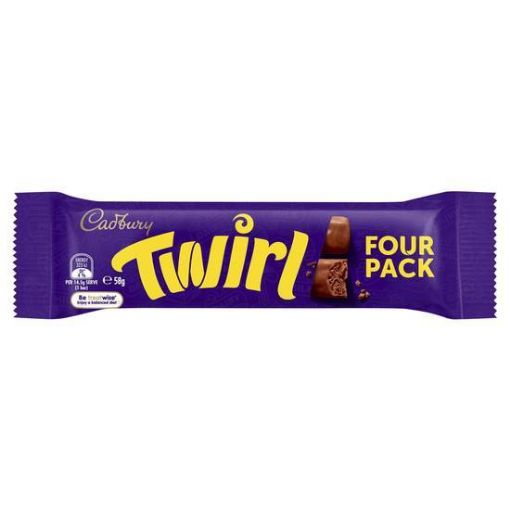 Picture of Cadbury Twirl Four Pack 58G