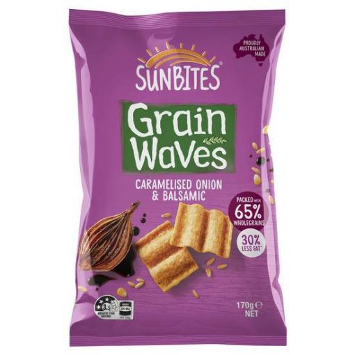 Picture of Sunbites Grain Waves Cream Onion 170G