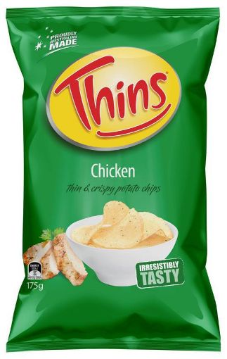 Picture of Thins Chip Chicken 175Gm