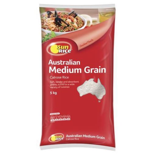 Picture of Sunrice White Medium Grain 5Kg