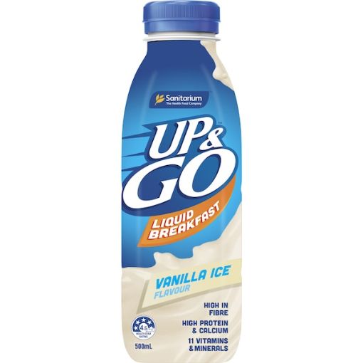 Picture of Sanitarium Up&Go Vanilla Ice 500Ml