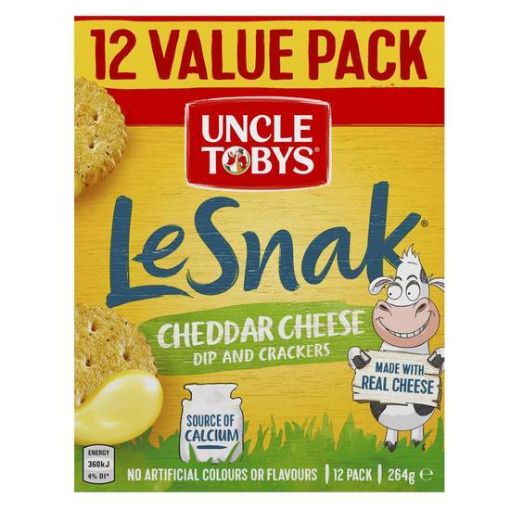 Picture of Uncle Toby Le Snak Cheese Value Pack 264Gm