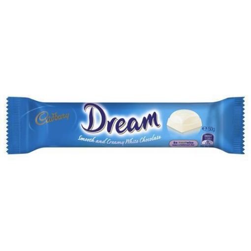 Picture of Cadbury Dream White Chocolate Bar 50G