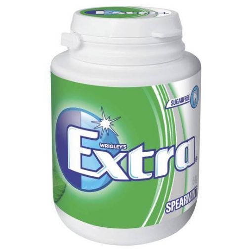 Picture of Wrig Extra Spearmint Plastic Bottle 46S