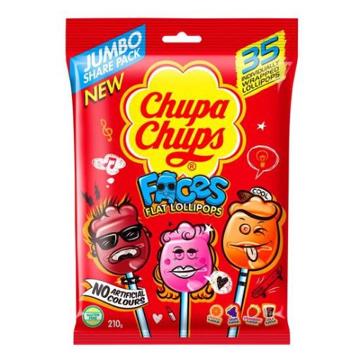 Picture of Chupa Chups Faces 210Gm