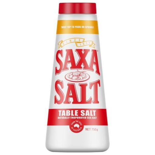 Picture of Saxa Salt Plain Drum 750Gm