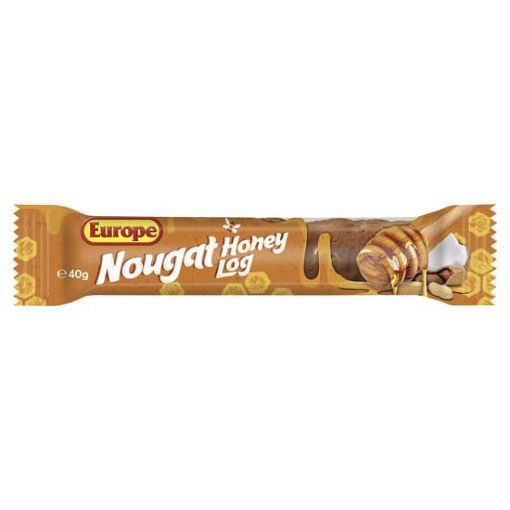 Picture of Europe Nougat Honey Log 40G