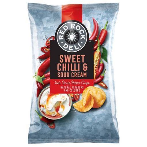 Picture of Red Rock Deli Chips Sweet Chilli & Sour Cream 165Gm