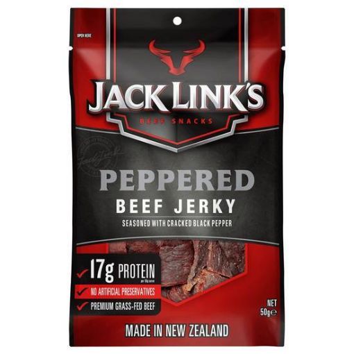 Picture of Jack Link's Beef Jerky Pepper 50Gm