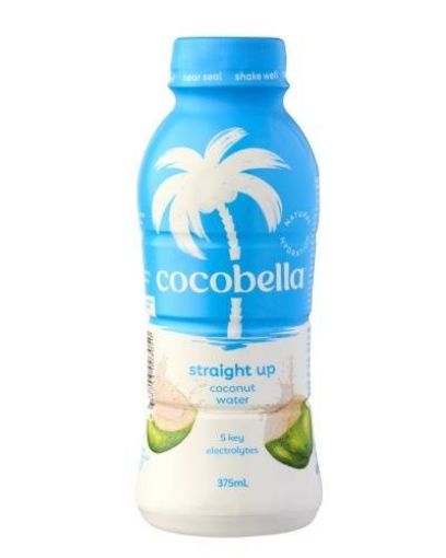 Picture of Cocobella Straight Up Coconut Water 375Ml
