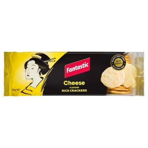 Picture of Fantastic Rice Crackers Cheese 100Gm