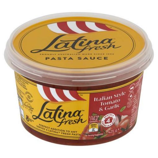 Picture of Latina Fresh Italian Style Tomato & Garlic Pasta Sauce 425G