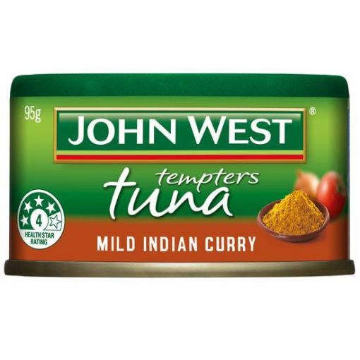 Picture of John West Tuna Tempters Mild Indian Curry 95G