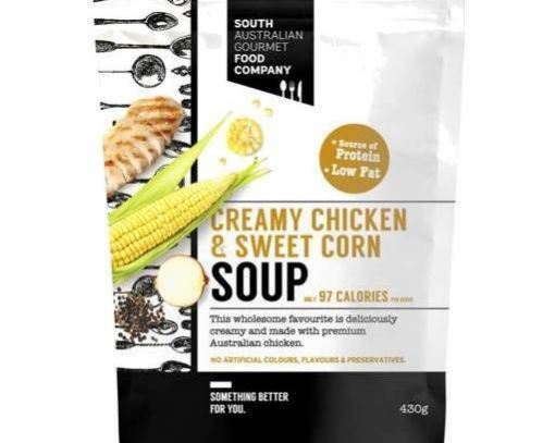 Picture of South Australian Gourmet Food Company Creamy Chicken & Sweet Corn Soup 430G