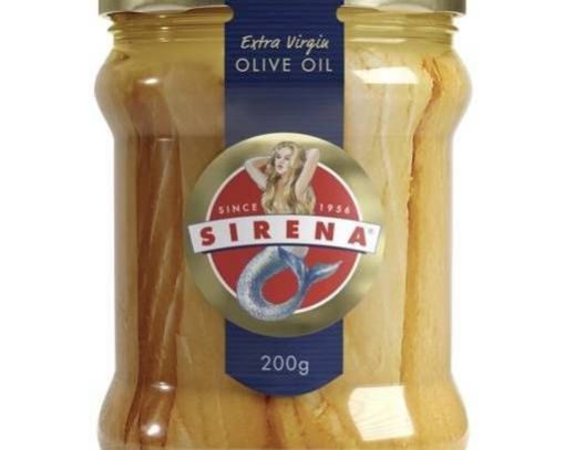 Picture of Sirena Tuna Fillets Olive Oil 200Gm