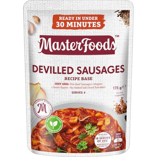 Picture of Masterfoods Devilled Sausages Recipe Base 175G