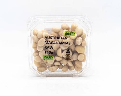 Picture of The Market Grocer Macadamias Raw 140G