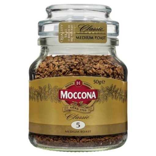 Picture of Moccona Freeze Dried Instant Coffee Classic Medium Roast 50G