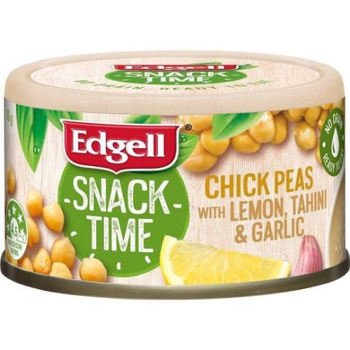 Picture of Edgell Snack Time Chickpeas With Lemon, Tahini & Garlic 70G