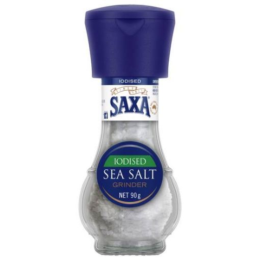 Picture of Saxa Grinder Sea Salt Iod 90G