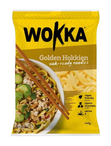 Picture of Wokka Noodles Golden Hokkien Shelf Fresh 440G
