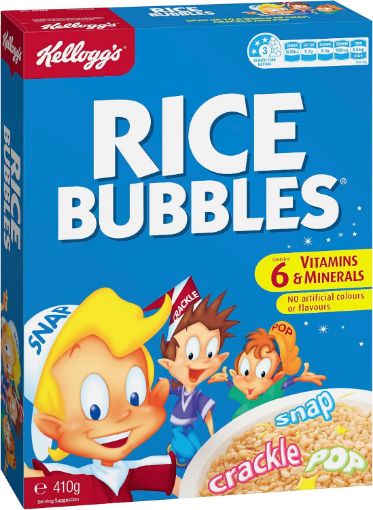Picture of Kellogg's Rice Bubbles 410Gm