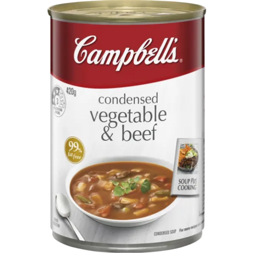 Picture of Campbells Soup Vegetable Beef 420G