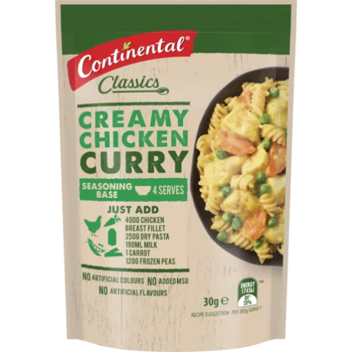Picture of Continental Recipe Base Creamy Chicken Curry 30G