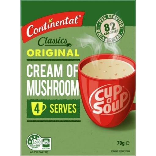Picture of Cup A Soup Cream Mushroom 4 Serve