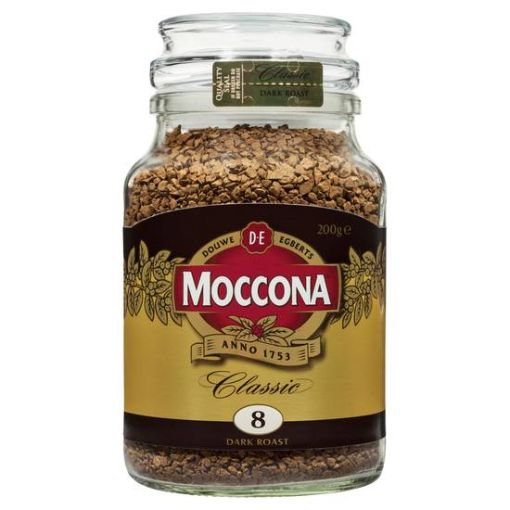 Picture of Moccona Freeze Dried Instant Coffee Classic Dark Roast 200G